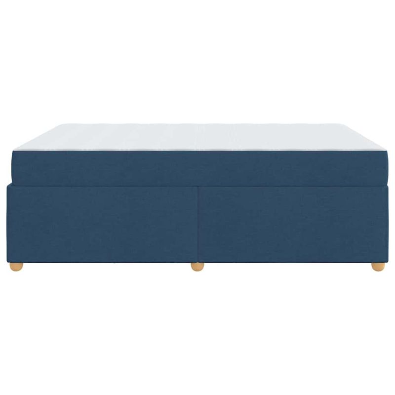 Casa si Gradina - Mobilier - Paturi si accesorii - Paturi - Cadru de pat cu saltea Altele albastru 140 x 200 cm tesatura - Infinity.ro