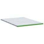 Casa si Gradina - Mobilier - Saltele si somiere - Toppere - Paturile pentru saltea Altele Alb si Verde 140 x 190 cm - Infinity.ro