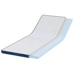 Casa si Gradina - Mobilier - Saltele si somiere - Toppere - Topper pentru saltea Alb si albastru 80 x 200 cm - Infinity.ro