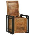 Casa si Gradina - Mobilier - Organizare si depozitare - Cutii depozitare - Cufere de Depozitare Maro 40 x 40 x 40 cm Lemn masiv de acacia - Infinity.ro