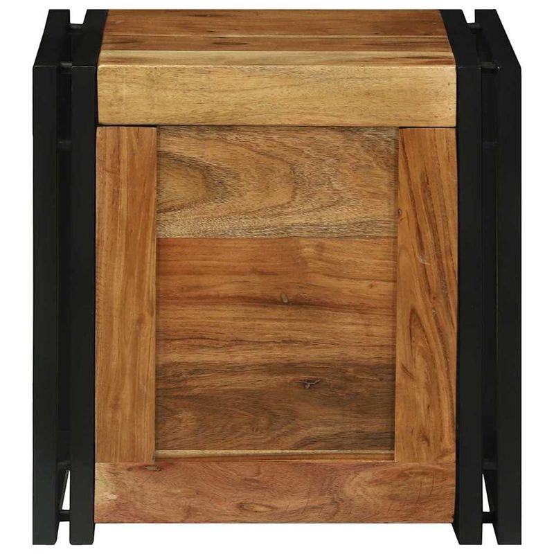 Casa si Gradina - Mobilier - Organizare si depozitare - Cutii depozitare - Cufere de Depozitare Maro 40 x 40 x 40 cm Lemn masiv de acacia - Infinity.ro