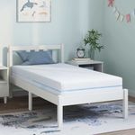 Casa si Gradina - Mobilier - Saltele si somiere - Saltele - Saltele Alb 80 x 160 cm Tesatura jacquard din poliester 100% - Infinity.ro
