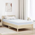 Casa si Gradina - Mobilier - Saltele si somiere - Saltele - Saltele Alb 100 x 200 cm Tesatura jacquard din poliester 100% - Infinity.ro