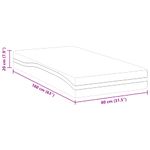 Casa si Gradina - Mobilier - Saltele si somiere - Saltele - Saltele Alb, Gri 80 x 160 cm - Infinity.ro
