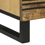 Casa si Gradina - Mobilier - Comode si corpuri - Noptiere - Noptiere Maro si negru 40 x 33.5 x 46 cm - Infinity.ro