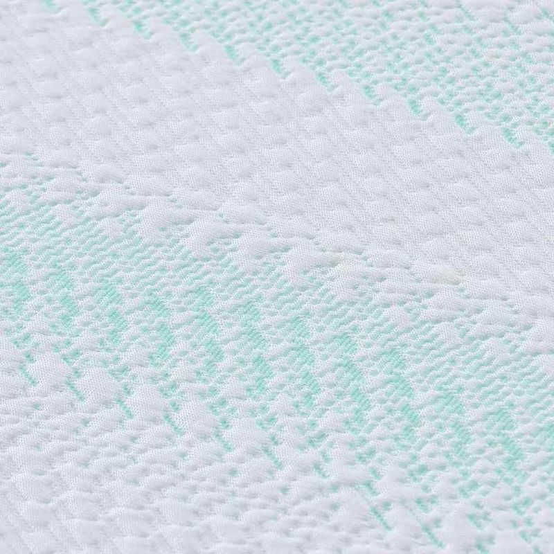 Casa si Gradina - Mobilier - Saltele si somiere - Toppere - Paturile pentru saltea Alb si Verde 70 x 200 cm - Infinity.ro