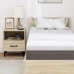 Casa si Gradina - Mobilier - Saltele si somiere - Toppere - Topper pentru saltea Alb 80 x 200 cm - Infinity.ro