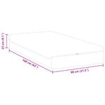 Casa si Gradina - Mobilier - Saltele si somiere - Saltele - Saltele Alb, Gri 80 x 160 cm - Infinity.ro