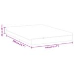 Casa si Gradina - Mobilier - Saltele si somiere - Saltele - Saltele Alb, Gri 140 x 200 cm - Infinity.ro