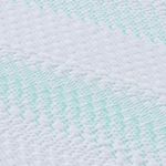 Casa si Gradina - Mobilier - Saltele si somiere - Toppere - Topper pentru saltea Alb si Verde 100 x 200 cm - Infinity.ro