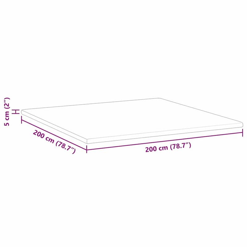 Casa si Gradina - Mobilier - Saltele si somiere - Toppere - Topper pentru saltea Alb 200 x 200 cm Polyester fara adeziv - Infinity.ro