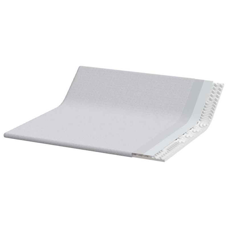 Casa si Gradina - Mobilier - Saltele si somiere - Toppere - Topper pentru saltea Altele Alb 200 x 200 cm - Infinity.ro