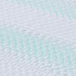 Casa si Gradina - Mobilier - Saltele si somiere - Toppere - Topper pentru saltea Alb si Verde 180 x 200 cm - Infinity.ro