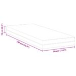 Casa si Gradina - Mobilier - Saltele si somiere - Saltele - Saltele Alb, Gri 90 x 190 cm - Infinity.ro