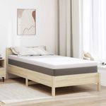Casa si Gradina - Mobilier - Saltele si somiere - Toppere - Topper pentru saltea Alb 90 x 200 cm - Infinity.ro