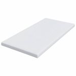 Casa si Gradina - Mobilier - Saltele si somiere - Toppere - Topper pentru saltea Alb 90 x 200 cm - Infinity.ro