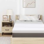 Casa si Gradina - Mobilier - Saltele si somiere - Toppere - Topper pentru saltea Alb 90 x 200 cm - Infinity.ro