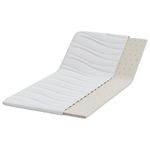 Casa si Gradina - Mobilier - Saltele si somiere - Toppere - Topper pentru saltea Alb 90 x 200 cm Polyester fara adeziv - Infinity.ro