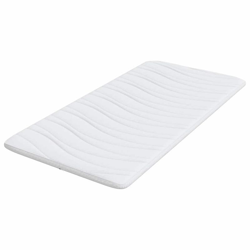 Casa si Gradina - Mobilier - Saltele si somiere - Toppere - Topper pentru saltea Alb 90 x 200 cm Polyester fara adeziv - Infinity.ro