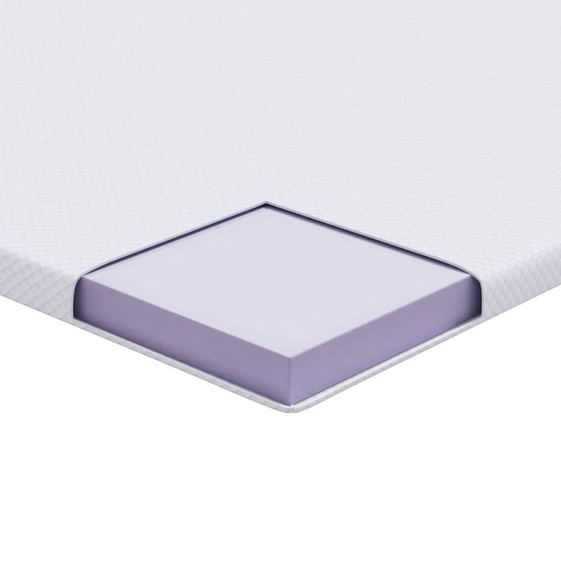 Casa si Gradina - Mobilier - Saltele si somiere - Toppere - Paturile pentru saltea Alb 180 x 200 cm - Infinity.ro