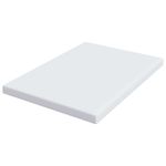 Casa si Gradina - Mobilier - Saltele si somiere - Toppere - Paturile pentru saltea Alb 140 x 190 cm - Infinity.ro