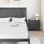 Casa si Gradina - Mobilier - Saltele si somiere - Saltele - Saltele Alb 140 x 200 cm Tesatura din 100% poliester - Infinity.ro