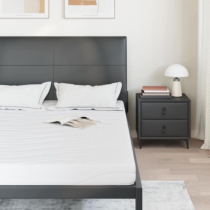 Casa si Gradina - Mobilier - Saltele si somiere - Saltele - Saltele Alb 140 x 200 cm Tesatura din 100% poliester - Infinity.ro