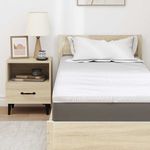 Casa si Gradina - Mobilier - Saltele si somiere - Toppere - Topper pentru saltea Alb 80 x 200 cm Polyester fara adeziv - Infinity.ro