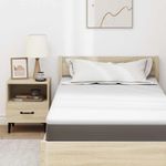 Casa si Gradina - Mobilier - Saltele si somiere - Toppere - Topper pentru saltea Alb 90 x 190 cm - Infinity.ro