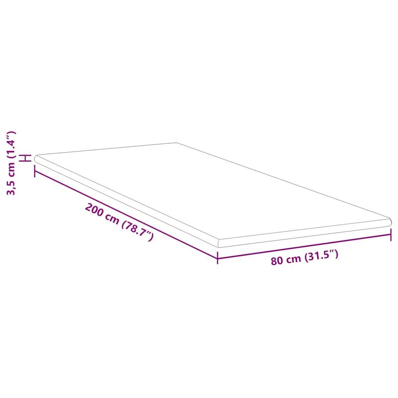 Casa si Gradina - Mobilier - Saltele si somiere - Toppere - Topper pentru saltea Alb 80 x 200 cm - Infinity.ro