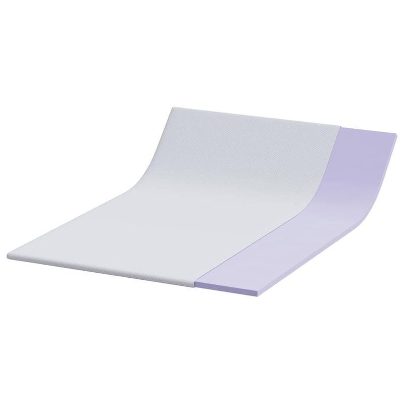 Casa si Gradina - Mobilier - Saltele si somiere - Toppere - Topper pentru saltea Alb 140 x 200 cm - Infinity.ro