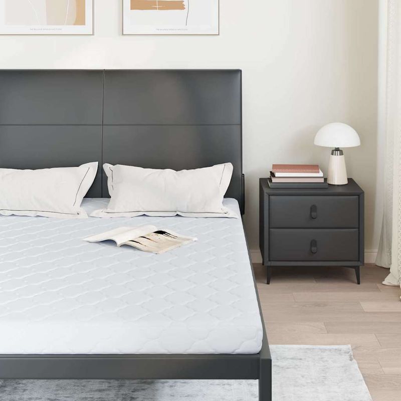 Casa si Gradina - Mobilier - Saltele si somiere - Saltele - Saltele Alb 200 x 140 cm Tesatura din 100% poliester - Infinity.ro