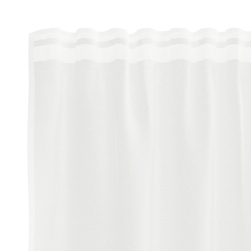 Casa si Gradina - Textile si covoare - Perdele si draperii - Perdele - Cortina din Dantela cu perdele Floral Alb 200 x 280 cm Poliester - Infinity.ro