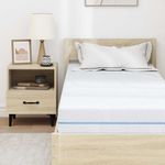 Casa si Gradina - Mobilier - Saltele si somiere - Saltele - Saltele Alb 80 x 200 cm Tesatura jacquard din poliester 100% - Infinity.ro