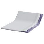 Casa si Gradina - Mobilier - Saltele si somiere - Toppere - Topper pentru saltea Alb 140 x 190 cm - Infinity.ro