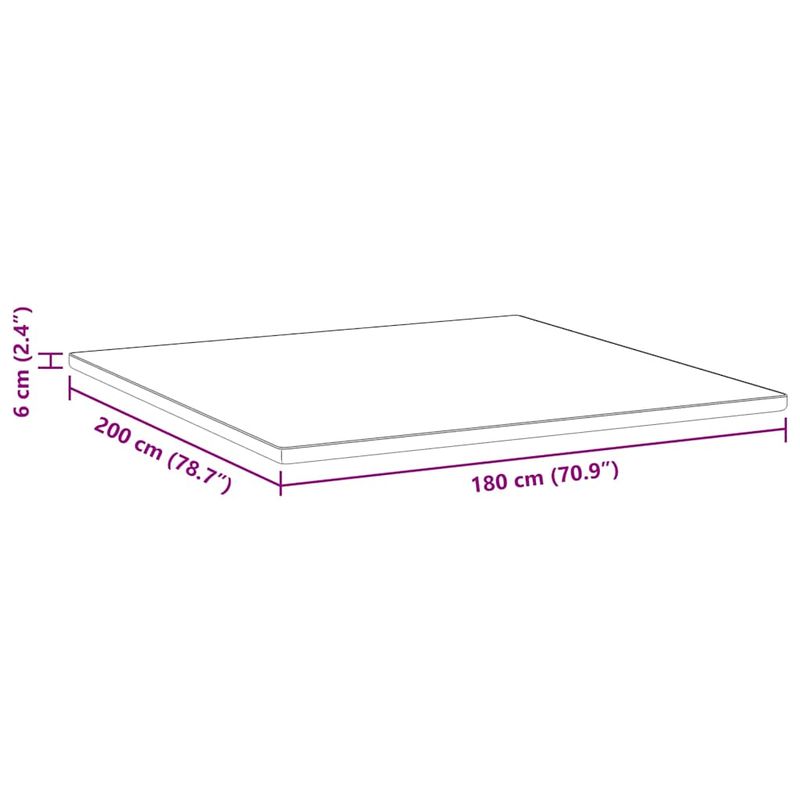 Casa si Gradina - Mobilier - Saltele si somiere - Toppere - Topper pentru saltea Alb si albastru 180 x 200 cm - Infinity.ro