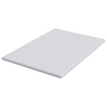 Casa si Gradina - Mobilier - Saltele si somiere - Toppere - Topper pentru saltea Alb 140 x 190 cm - Infinity.ro