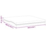 Casa si Gradina - Mobilier - Saltele si somiere - Saltele - Saltele Alb, Gri 160 x 200 cm - Infinity.ro