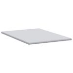 Casa si Gradina - Mobilier - Saltele si somiere - Toppere - Topper pentru saltea Alb 140 x 190 cm - Infinity.ro