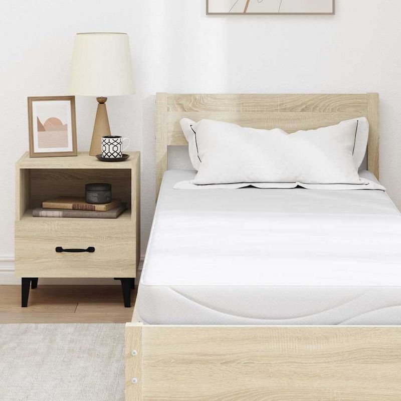 Casa si Gradina - Mobilier - Saltele si somiere - Saltele - Saltele Alb 80 x 200 cm Tesatura din 100% poliester - Infinity.ro