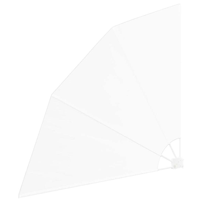 Casa si Gradina - Gradina si terasa - Umbrele si pavilioane - Umbrele - Panou de intimitate pentru balcon Alb 160 x 160 cm tesatura - Infinity.ro
