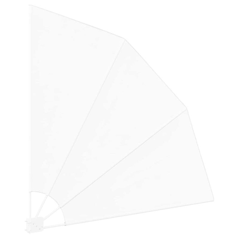 Casa si Gradina - Gradina si terasa - Umbrele si pavilioane - Umbrele - Panou de intimitate pentru balcon Alb 160 x 160 cm tesatura - Infinity.ro