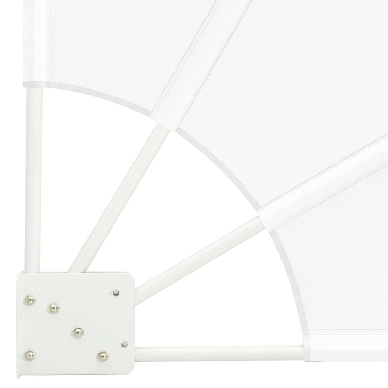 Casa si Gradina - Gradina si terasa - Umbrele si pavilioane - Umbrele - Panou de intimitate pentru balcon Alb 160 x 160 cm tesatura - Infinity.ro