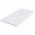 Casa si Gradina - Mobilier - Saltele si somiere - Toppere - Topper pentru saltea Alb 90 x 190 cm Polyester fara adeziv - Infinity.ro