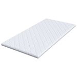 Casa si Gradina - Mobilier - Saltele si somiere - Toppere - Topper pentru saltea Alb 90 x 200 cm Polyester fara adeziv - Infinity.ro