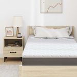 Casa si Gradina - Mobilier - Saltele si somiere - Toppere - Topper pentru saltea Alb 90 x 200 cm Polyester fara adeziv - Infinity.ro