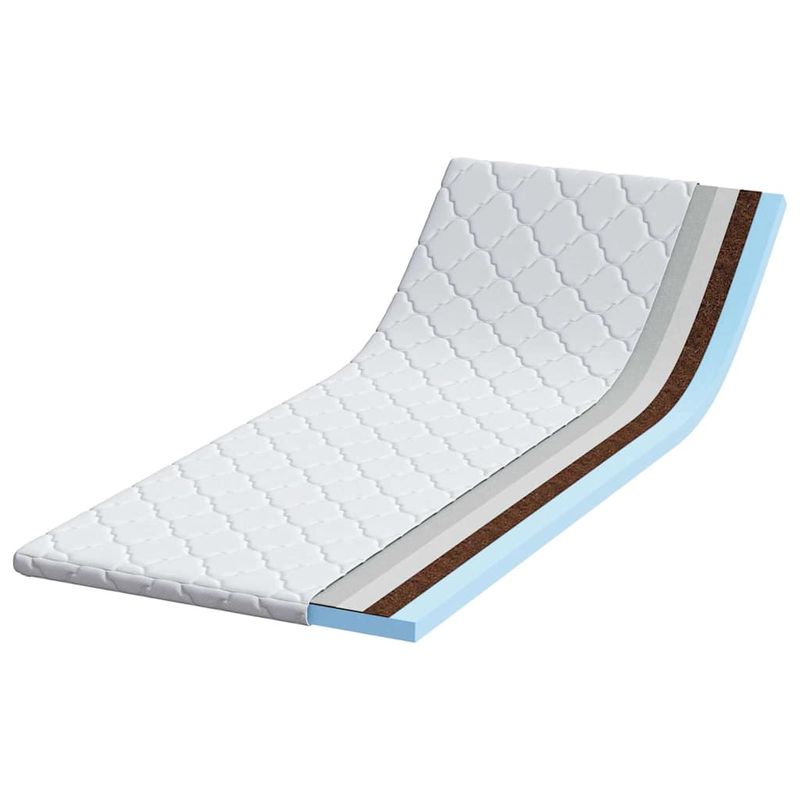 Casa si Gradina - Mobilier - Saltele si somiere - Toppere - Topper pentru saltea Alb 70 x 200 cm Polyester fara adeziv - Infinity.ro