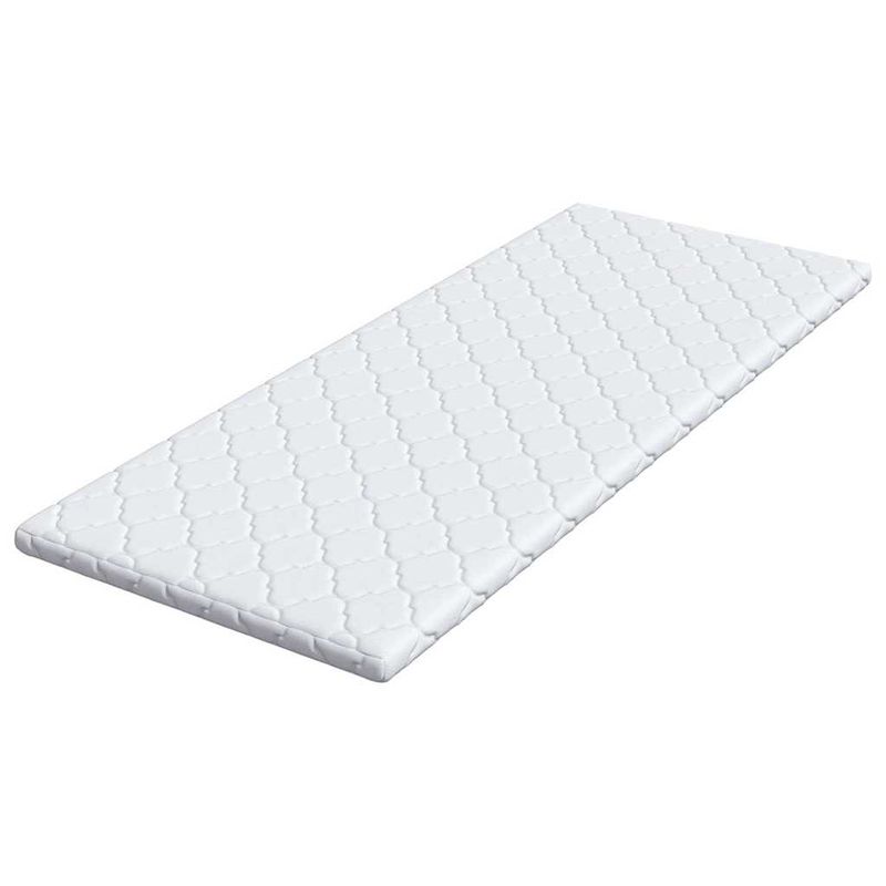 Casa si Gradina - Mobilier - Saltele si somiere - Toppere - Topper pentru saltea Alb 70 x 200 cm Polyester fara adeziv - Infinity.ro