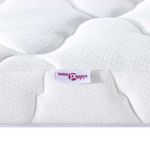 Casa si Gradina - Mobilier - Saltele si somiere - Toppere - Topper pentru saltea Alb 70 x 200 cm Polyester fara adeziv - Infinity.ro