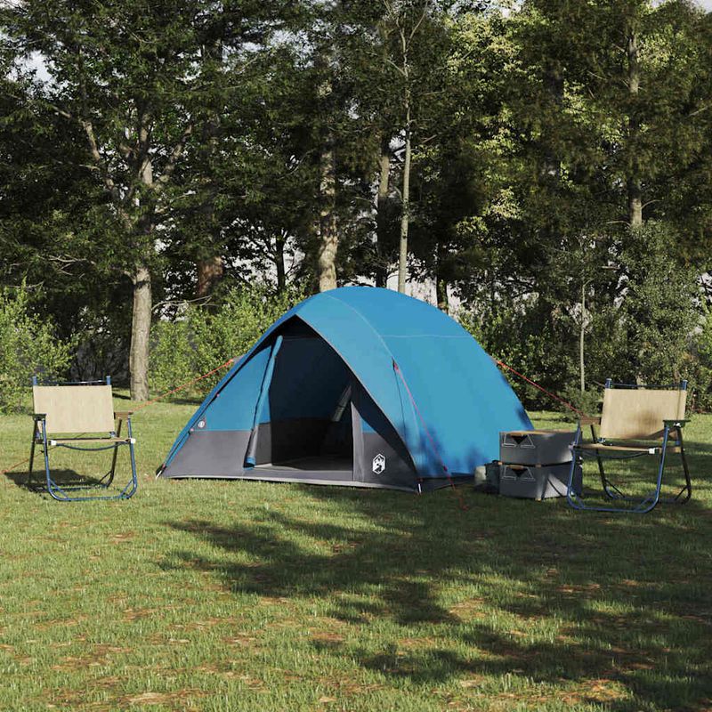 Sport si Outdoor - Camping - Corturi camping - Cort albastru 320 x 275 x 190 cm - Infinity.ro